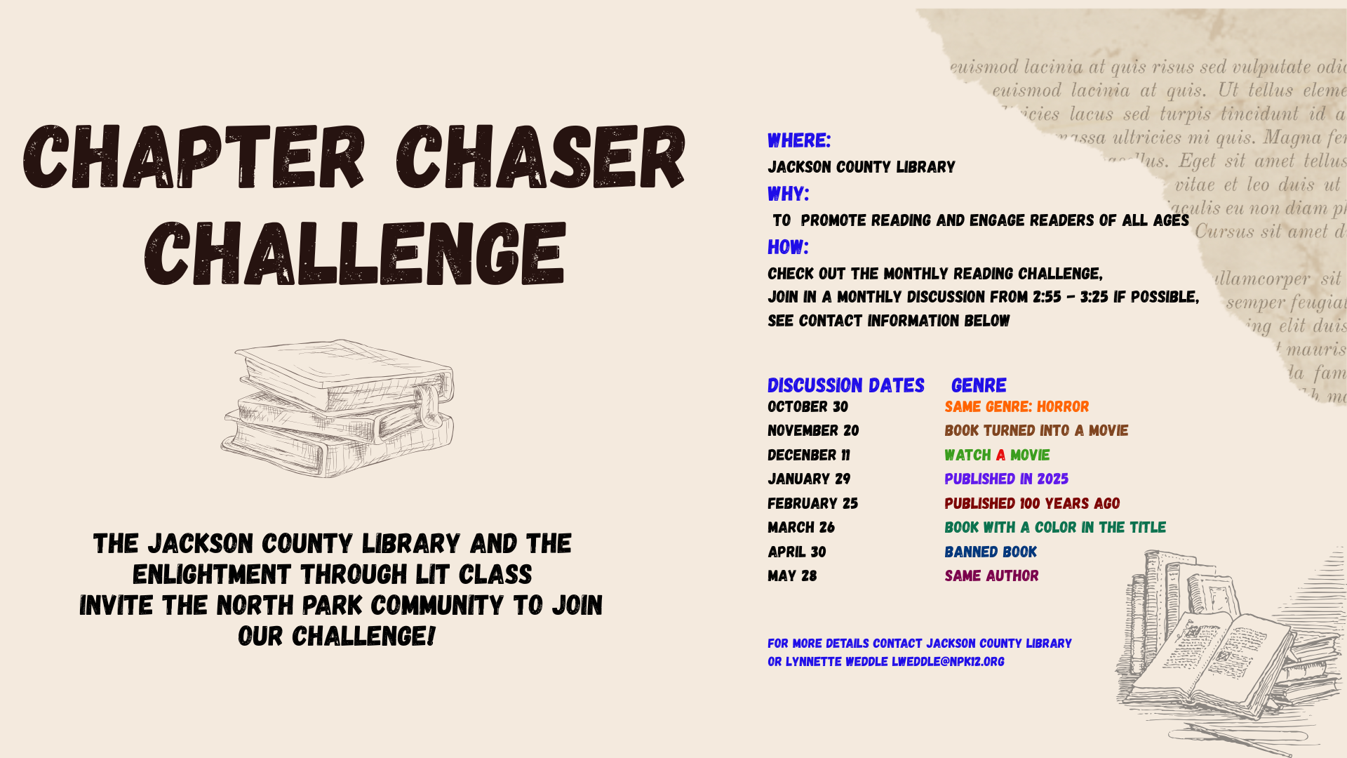 Chapter Challenge